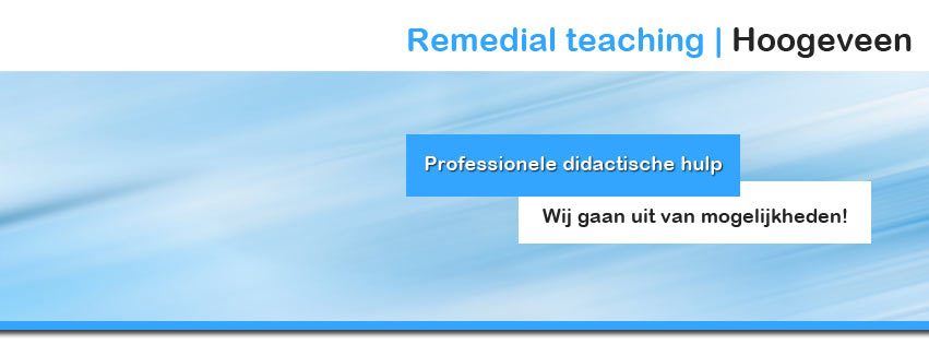 Praktijk voor remedial teaching Hoogeveen